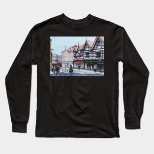 Owen's Mansion, Shrewsbury, England Long Sleeve T-Shirt